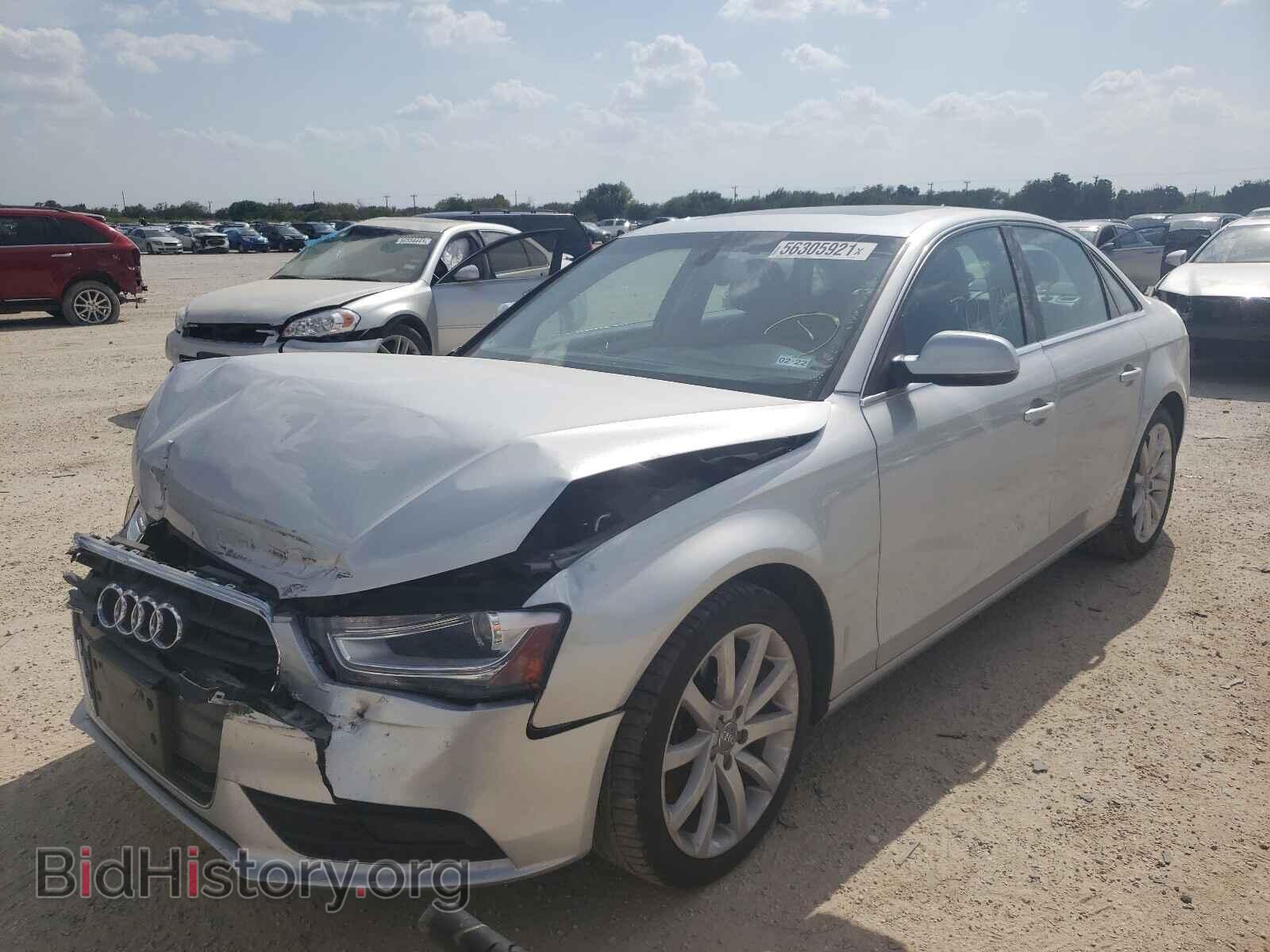 2013 AUDI A4 - VIN: WAUFFAFL8DN004805 - Photo 2