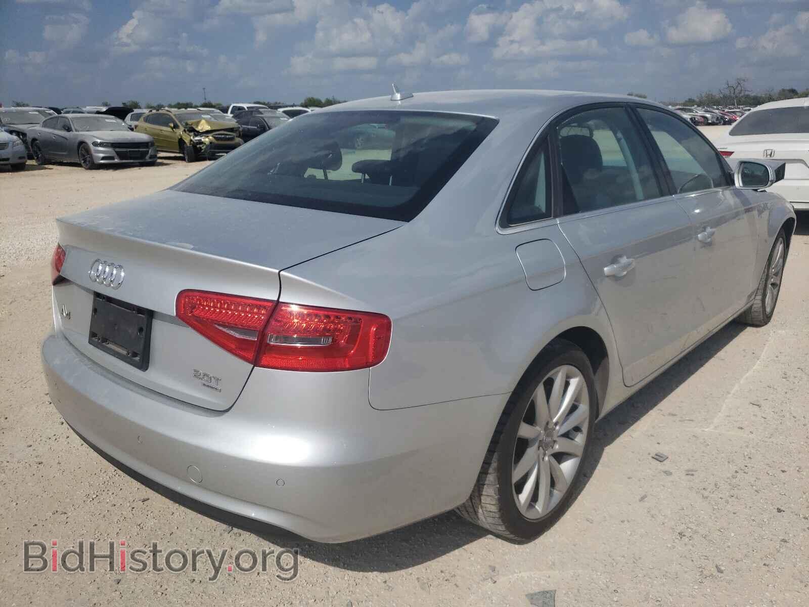 2013 AUDI A4 - VIN: WAUFFAFL8DN004805 - Photo 4