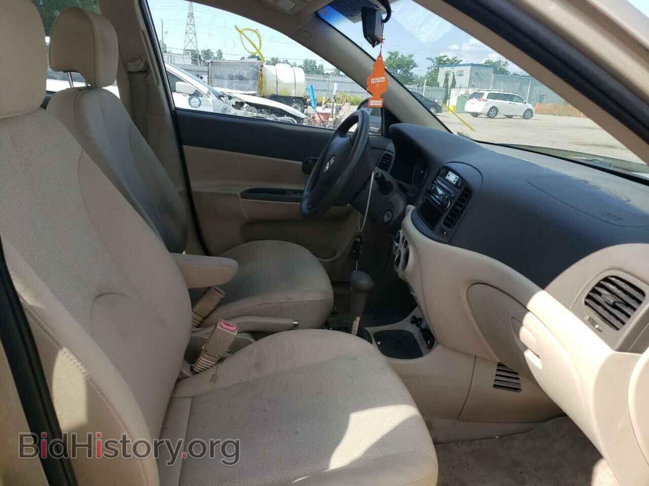 2007 HYUNDAI ACCENT - VIN: KMHCN45C67U071520 - Фото 5