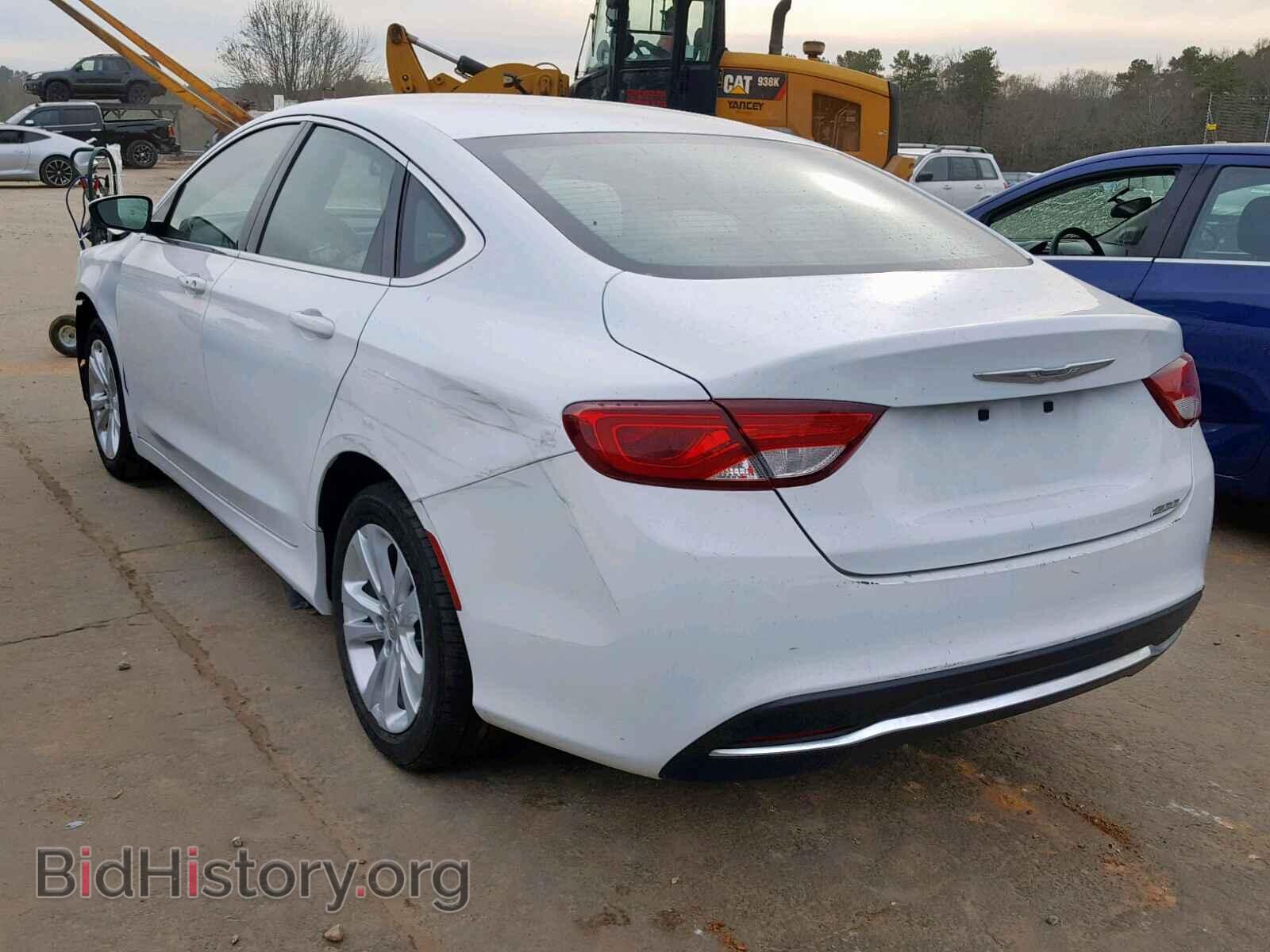 2015 CHRYSLER 200 - VIN: 1C3CCCAB9FN749109 - Photo 3
