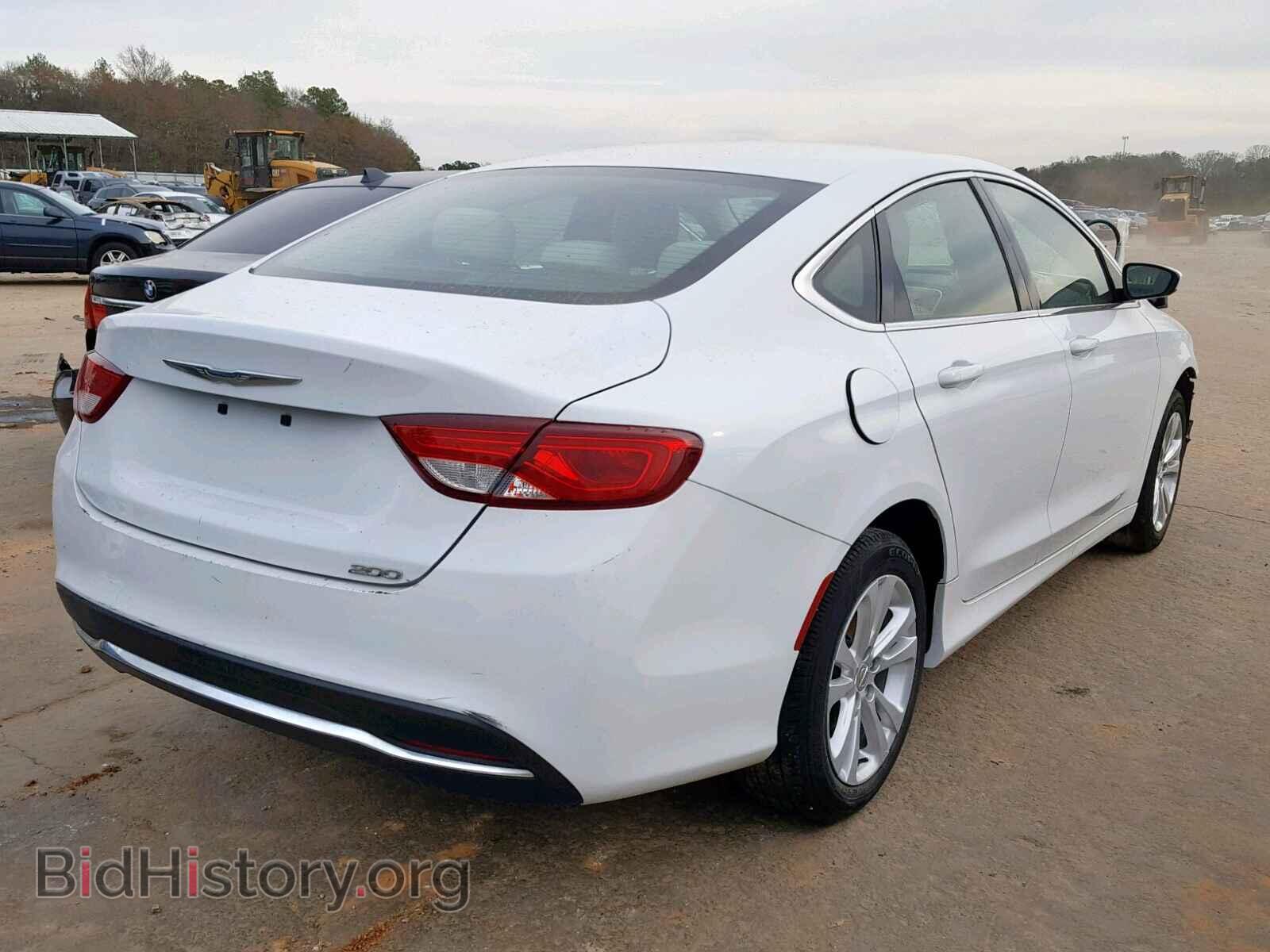 2015 CHRYSLER 200 - VIN: 1C3CCCAB9FN749109 - Photo 4