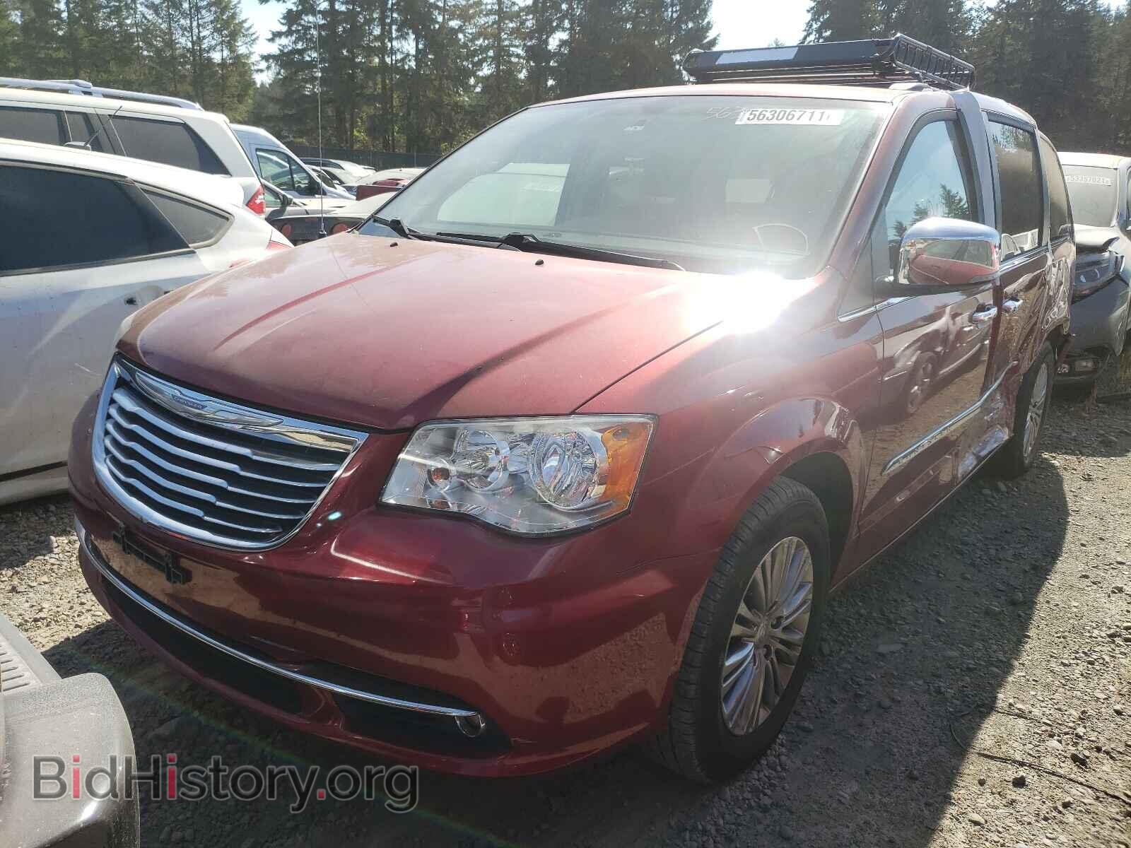 2014 CHRYSLER MINIVAN - VIN: 2C4RC1CG7ER194987 - Фото 2