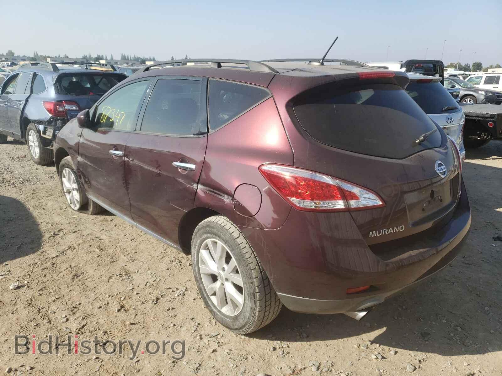 2013 NISSAN MURANO - VIN: JN8AZ1MW2DW317543 - Фото 3