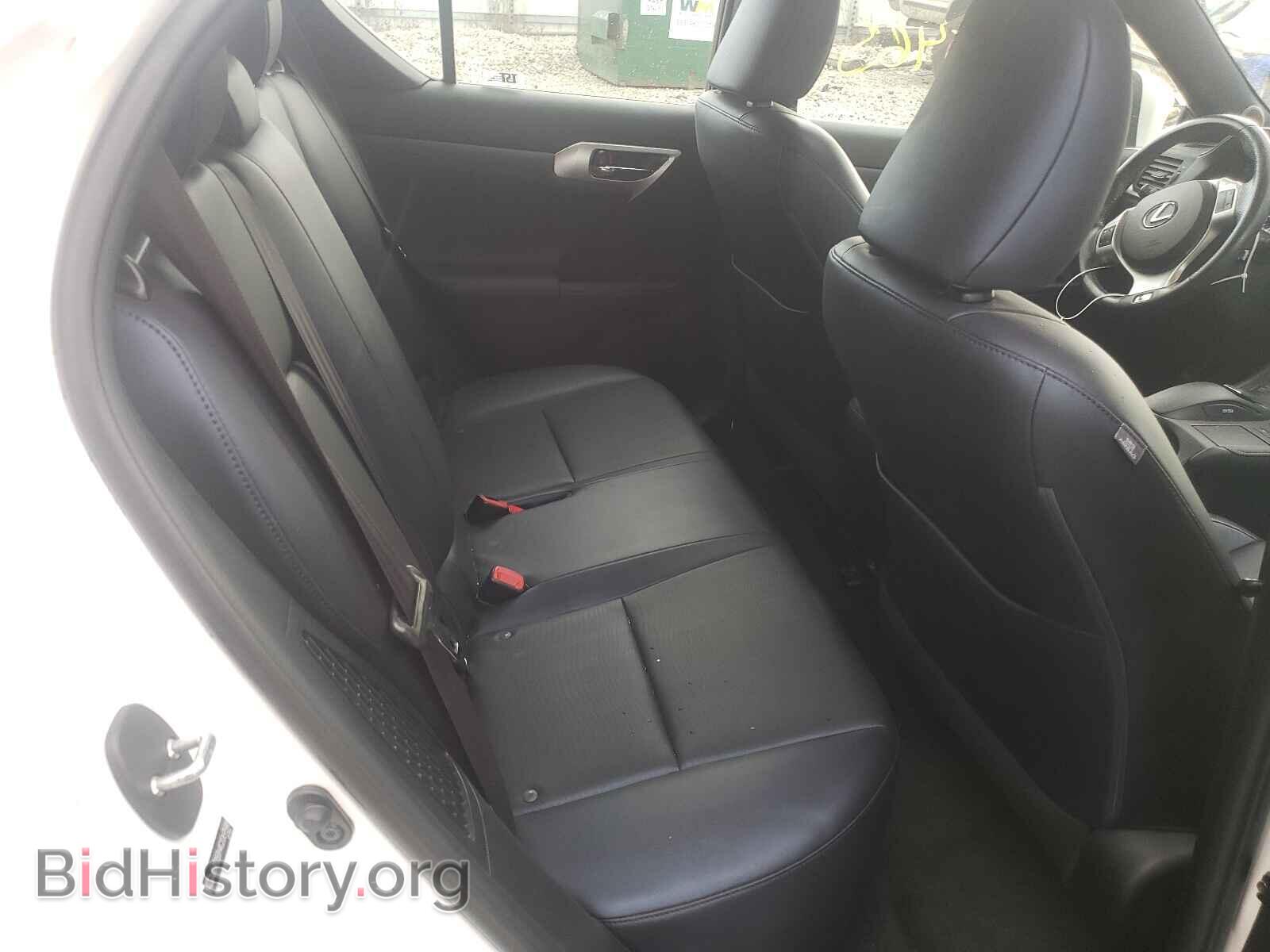 2012 LEXUS CT 200 - VIN: JTHKD5BH4C2069598 - Фото 6