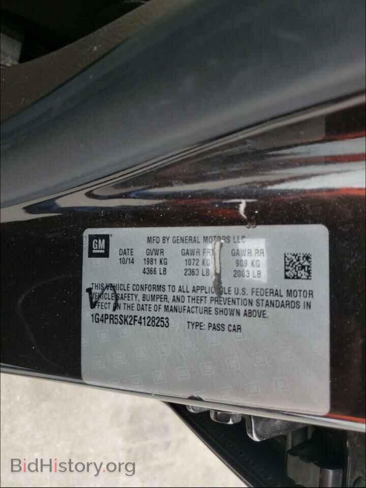 2015 BUICK VERANO - VIN: 1G4PR5SK2F4128253 - Фото 10