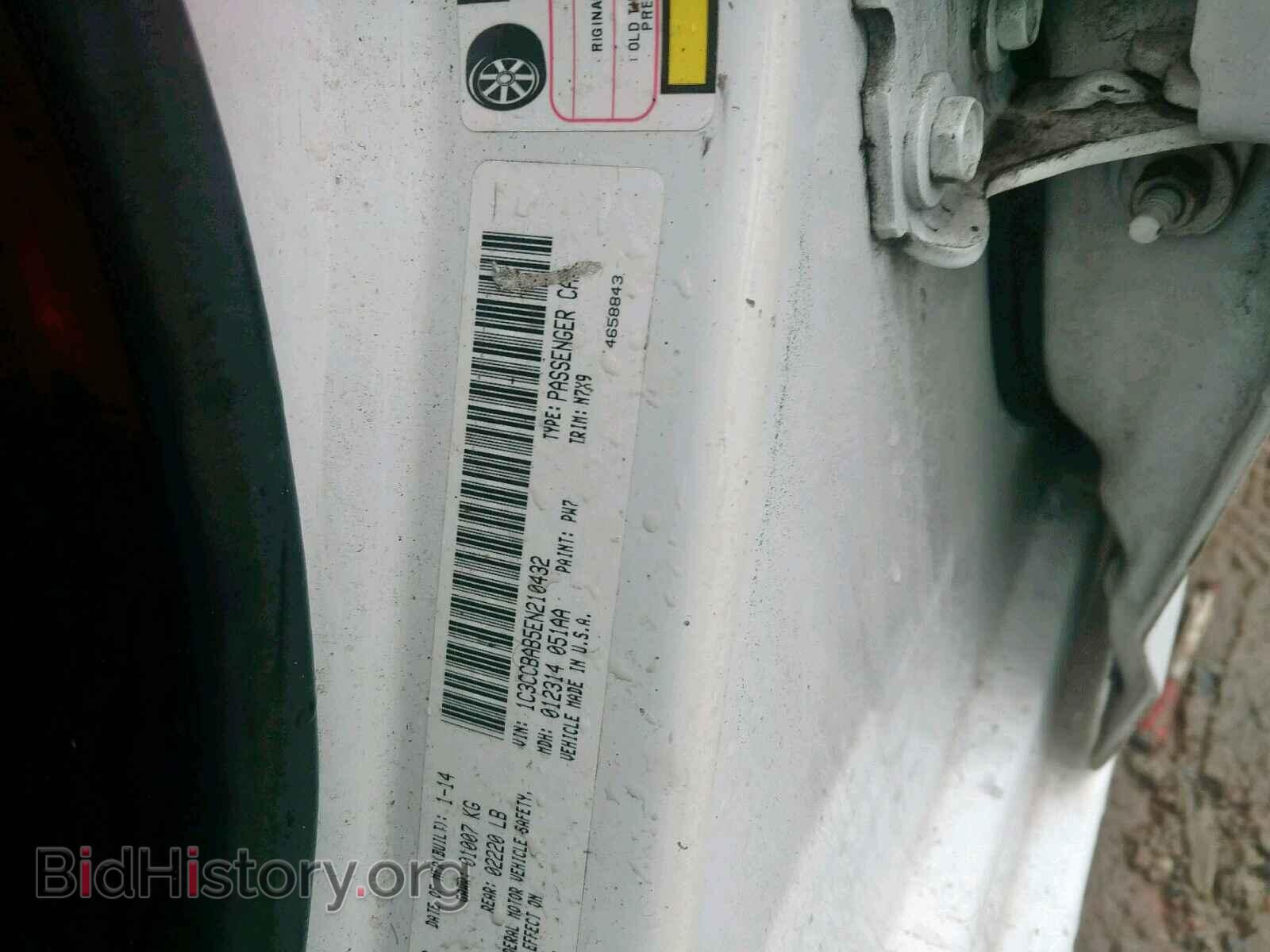 2014 CHRYSLER 200 - VIN: 1C3CCBAB5EN210432 - Фото 10