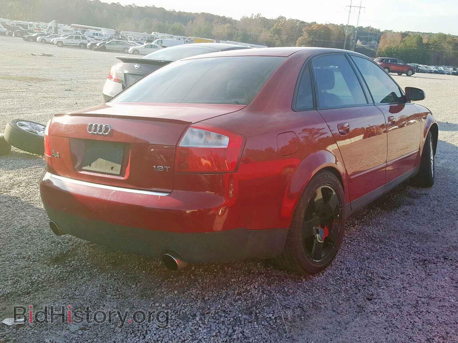 2002 AUDI A4 - VIN: WAULC68E52A303230 - Фото 4