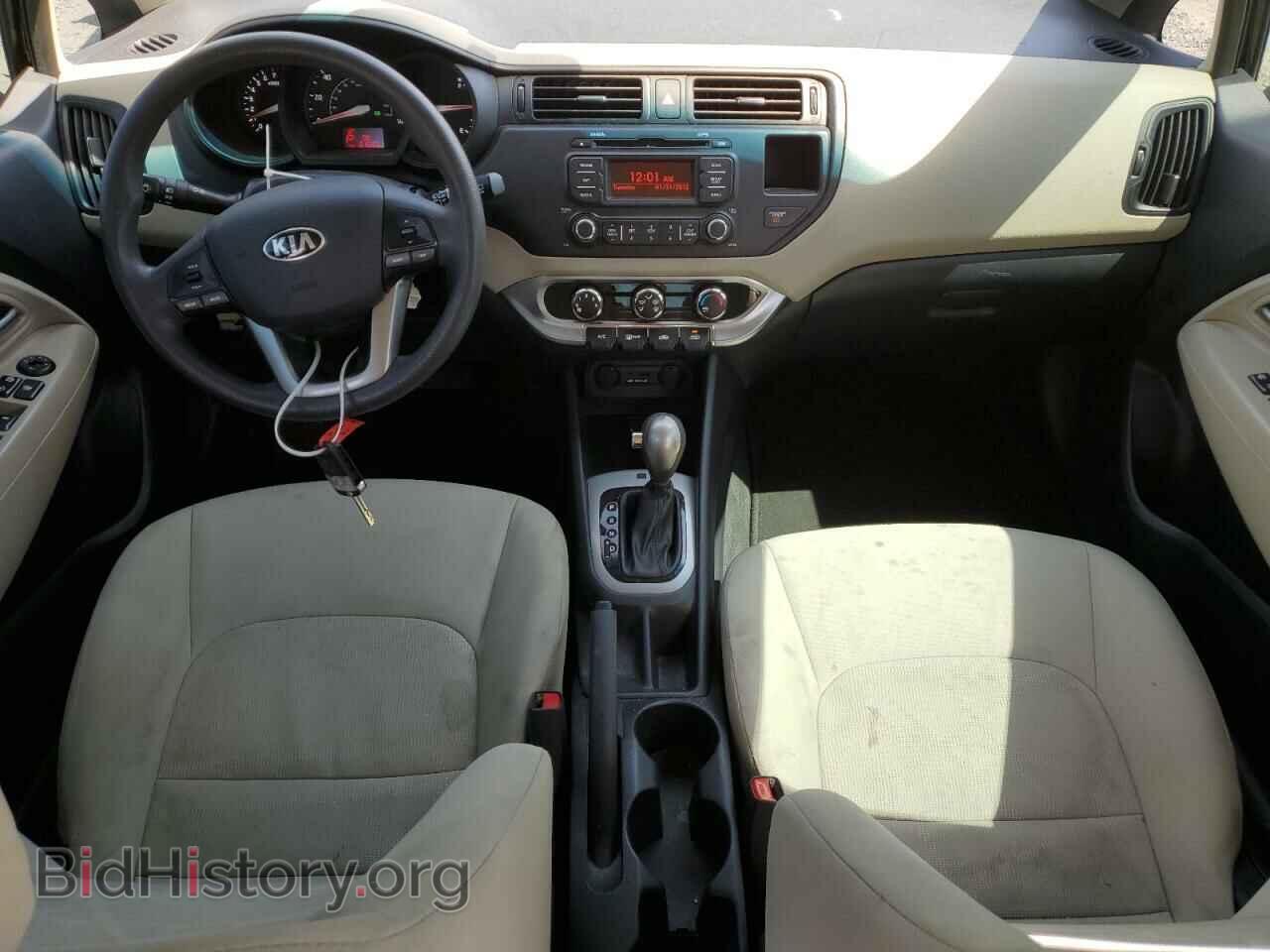 2013 KIA RIO - VIN: KNADM5A37D6205696 - Фото 8