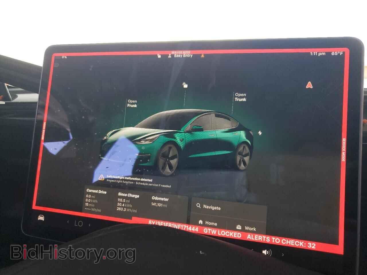 2022 TESLA MODEL 3 - VIN: 5YJ3E1EB1NF171444 - Фото 9