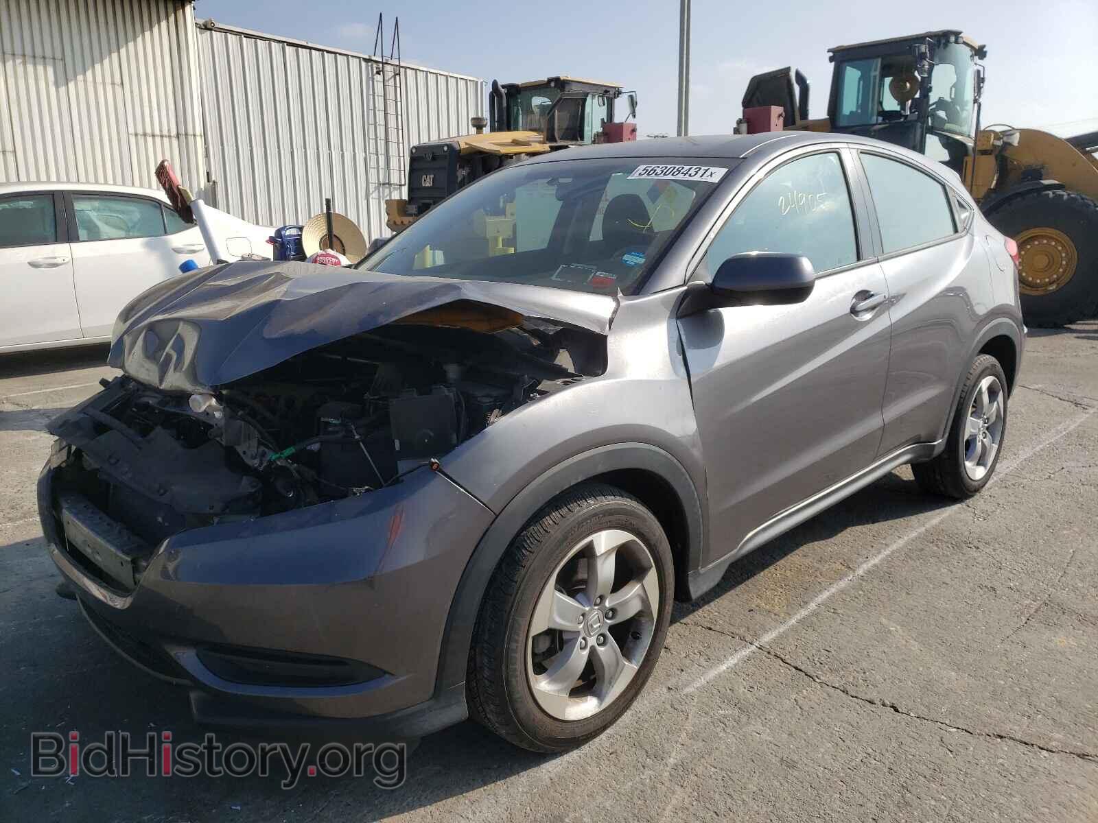 2017 HONDA HR-V - VIN: 3CZRU6H39HM704889 - Фото 2