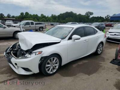 2014 Lexus IS IS 250, белый — VIN JTHBF1D27E5038357, Copart