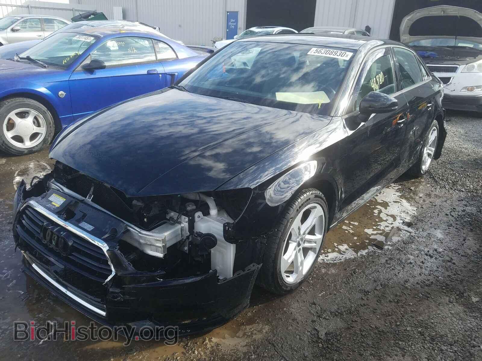 2017 AUDI A3 - VIN: WAUAUGFF8H1047907 - Фото 2