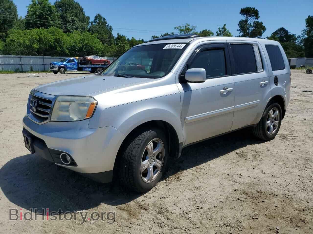 Photo 5FNYF3H53CB004021 - HONDA PILOT 2012