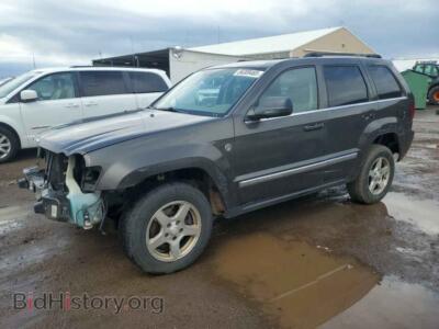 2005 Jeep GRAND CHER Limited, gray — VIN 1J4HR58285C504811, Copart