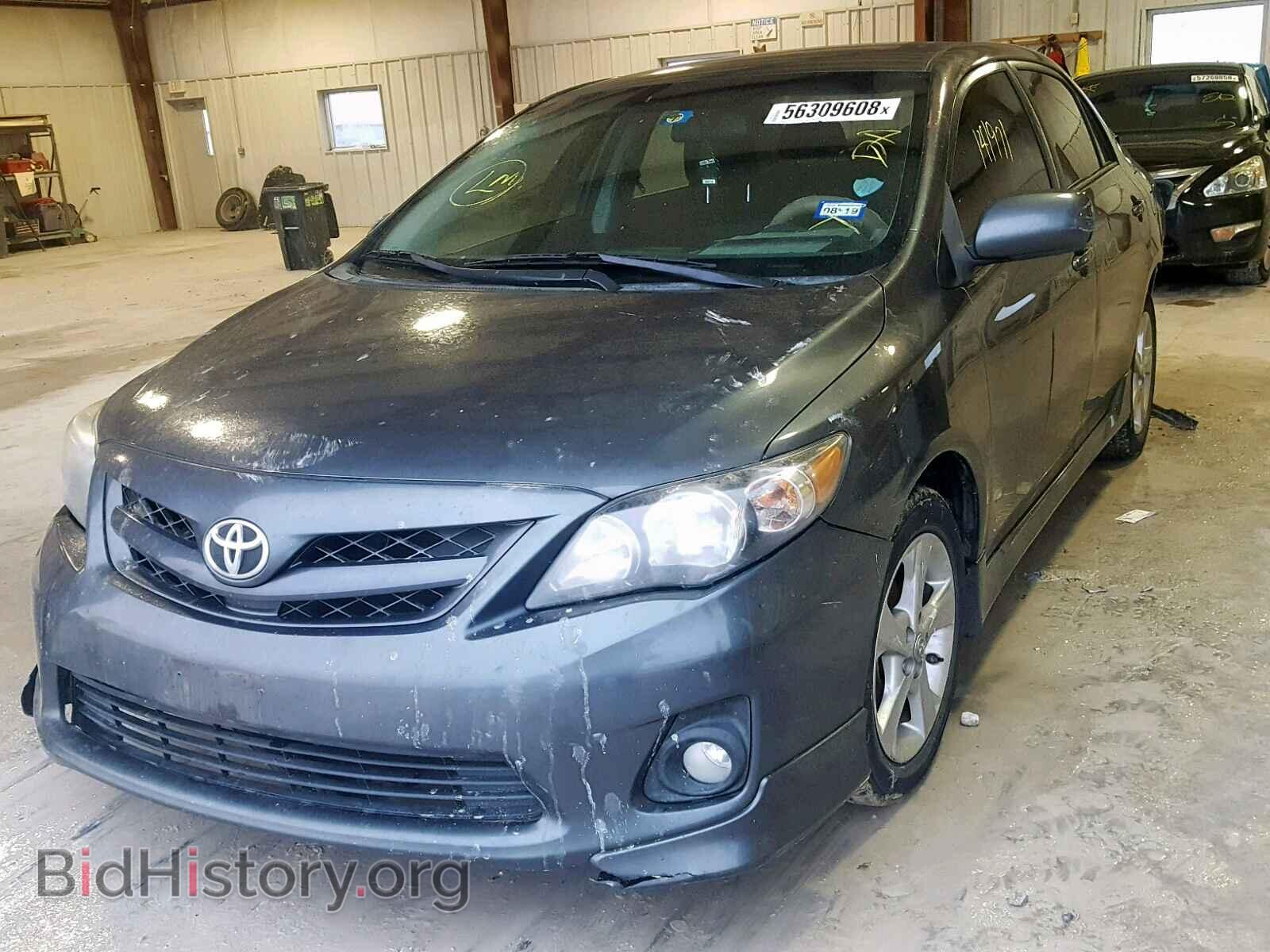 2011 TOYOTA COROLLA BA - VIN: 2T1BU4EE3BC654377 - Фото 2