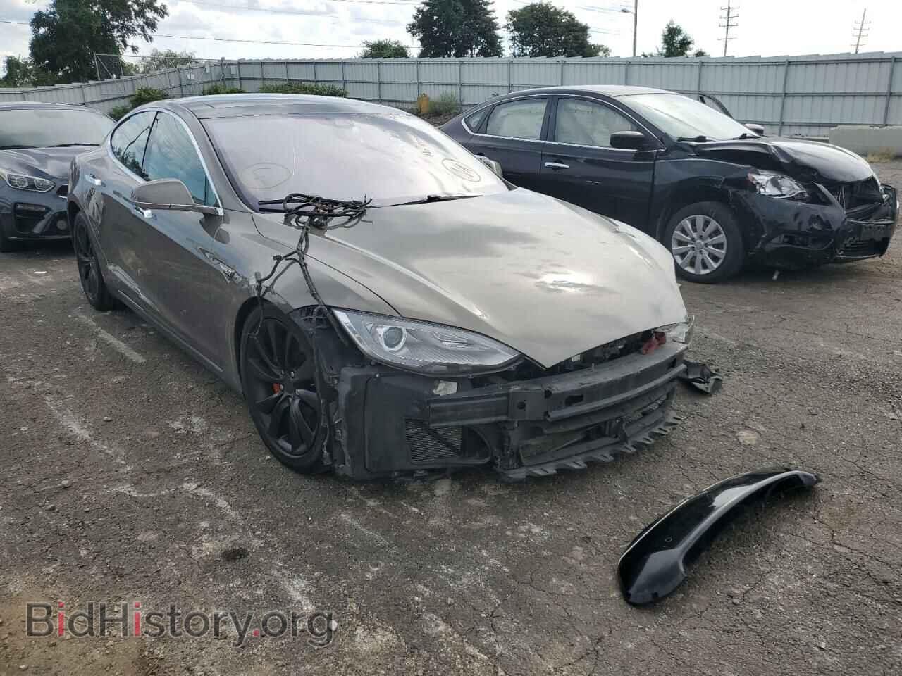 Photo 5YJSA1V27FF098055 - TESLA MODEL S 2015