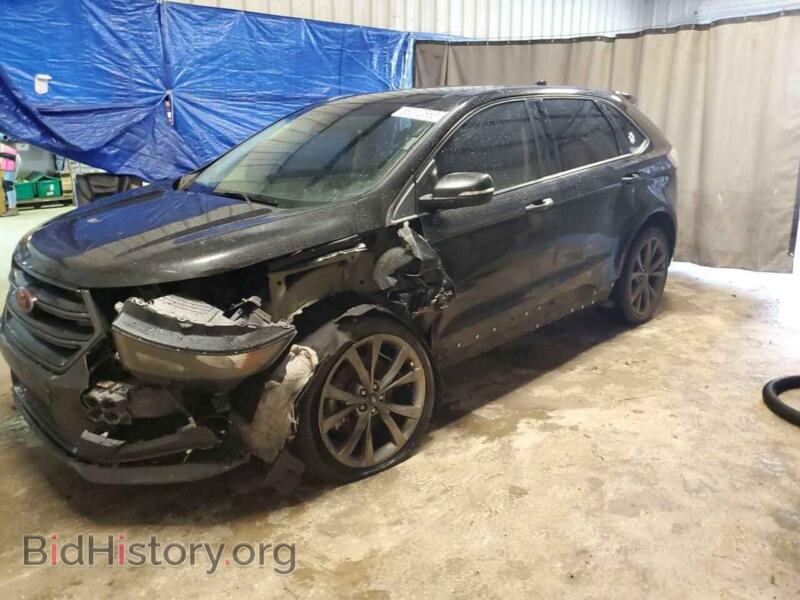 2016 Ford EDGE Edge Sport (VIN 2FMPK4AP6GBC10666) — photo 1 of 13, Copart, damage: front end