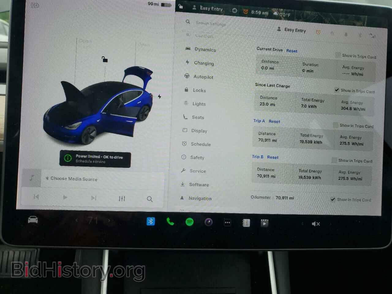 2018 TESLA MODEL 3 - VIN: 5YJ3E1EA7JF006693 - Фото 9
