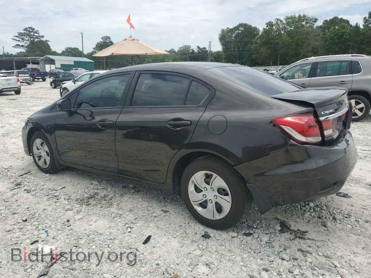 2014 HONDA CIVIC - VIN: 2HGFB2F59EH524772 - Фото 2