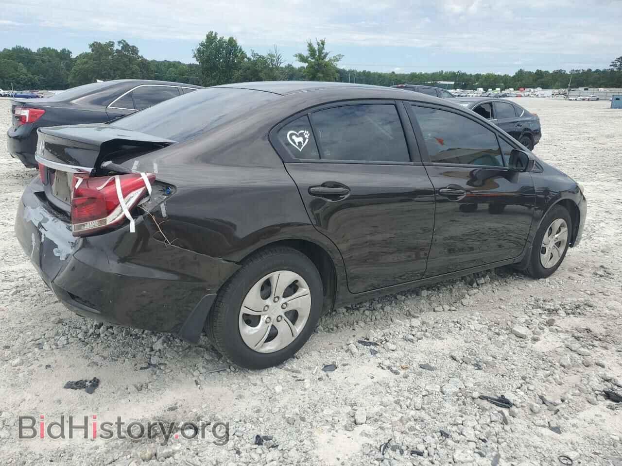 2014 HONDA CIVIC - VIN: 2HGFB2F59EH524772 - Фото 3