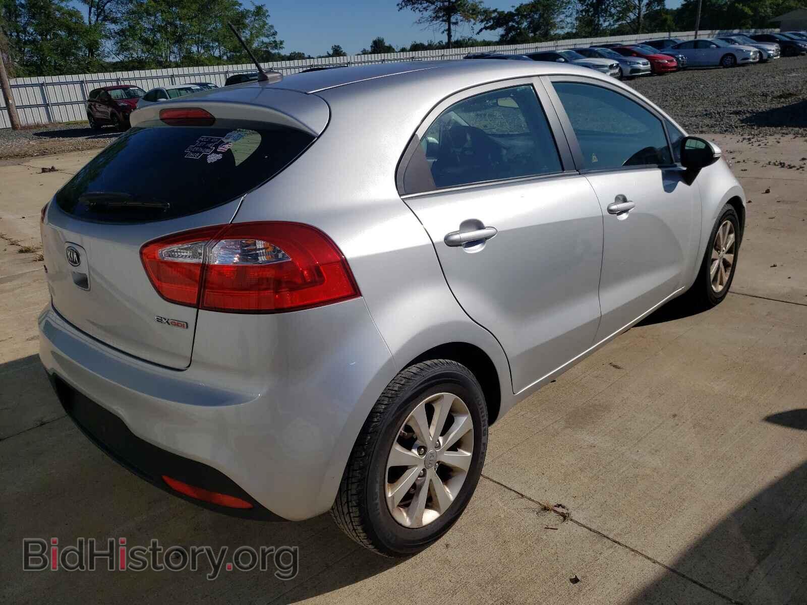 2012 KIA RIO - VIN: KNADN5A30C6067155 - Фото 4
