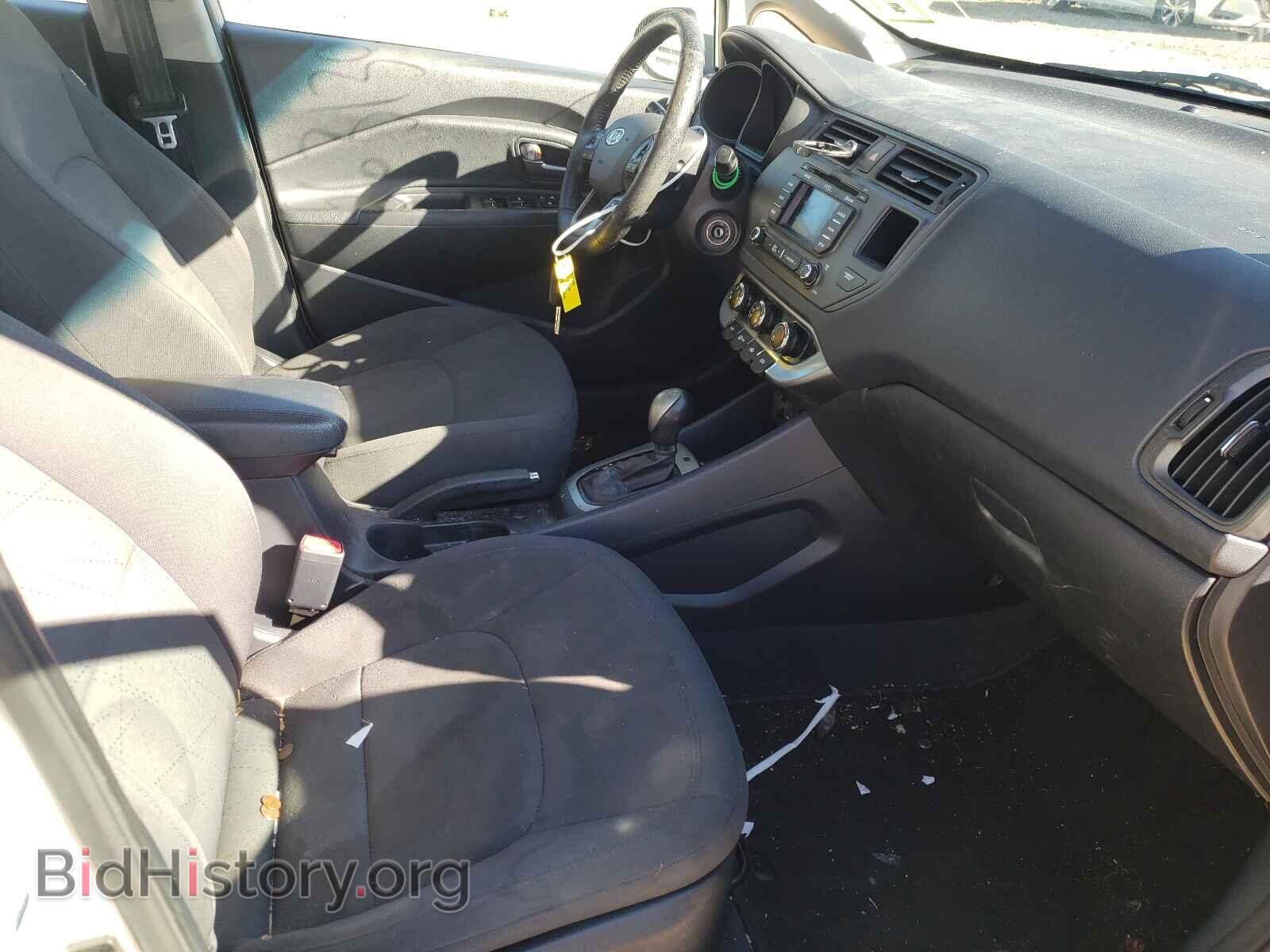 2012 KIA RIO - VIN: KNADN5A30C6067155 - Фото 5