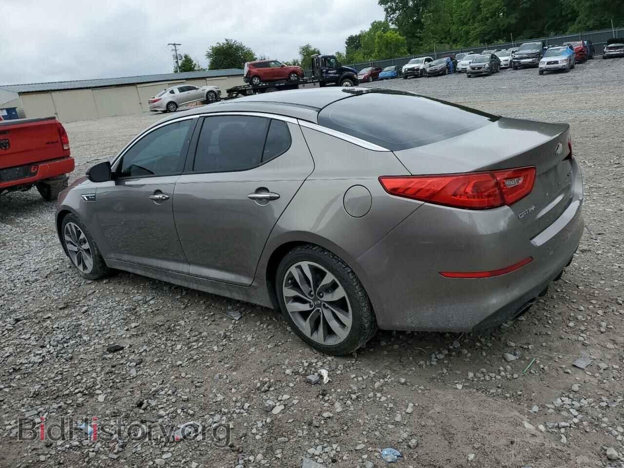 2015 KIA OPTIMA - VIN: 5XXGR4A63FG375693 - Фото 2
