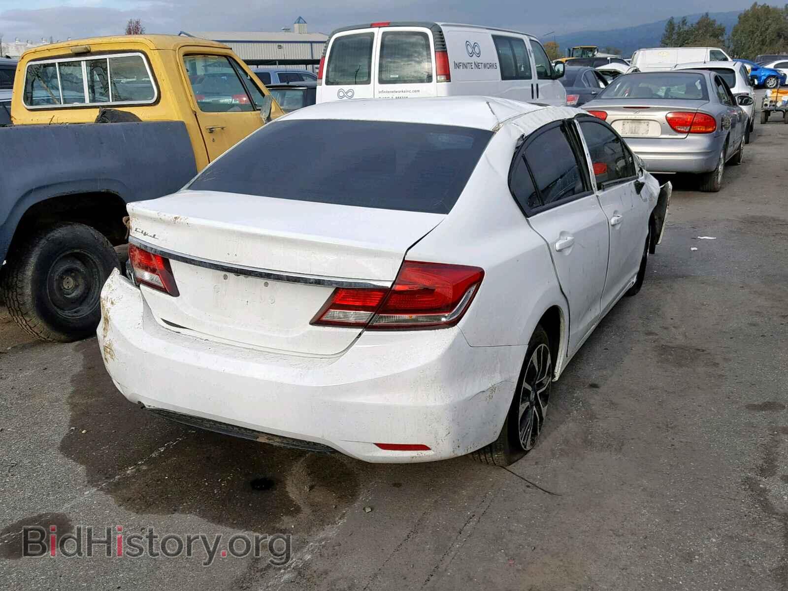 2014 HONDA CIVIC - VIN: 19XFB2F85EE269462 - Фото 4