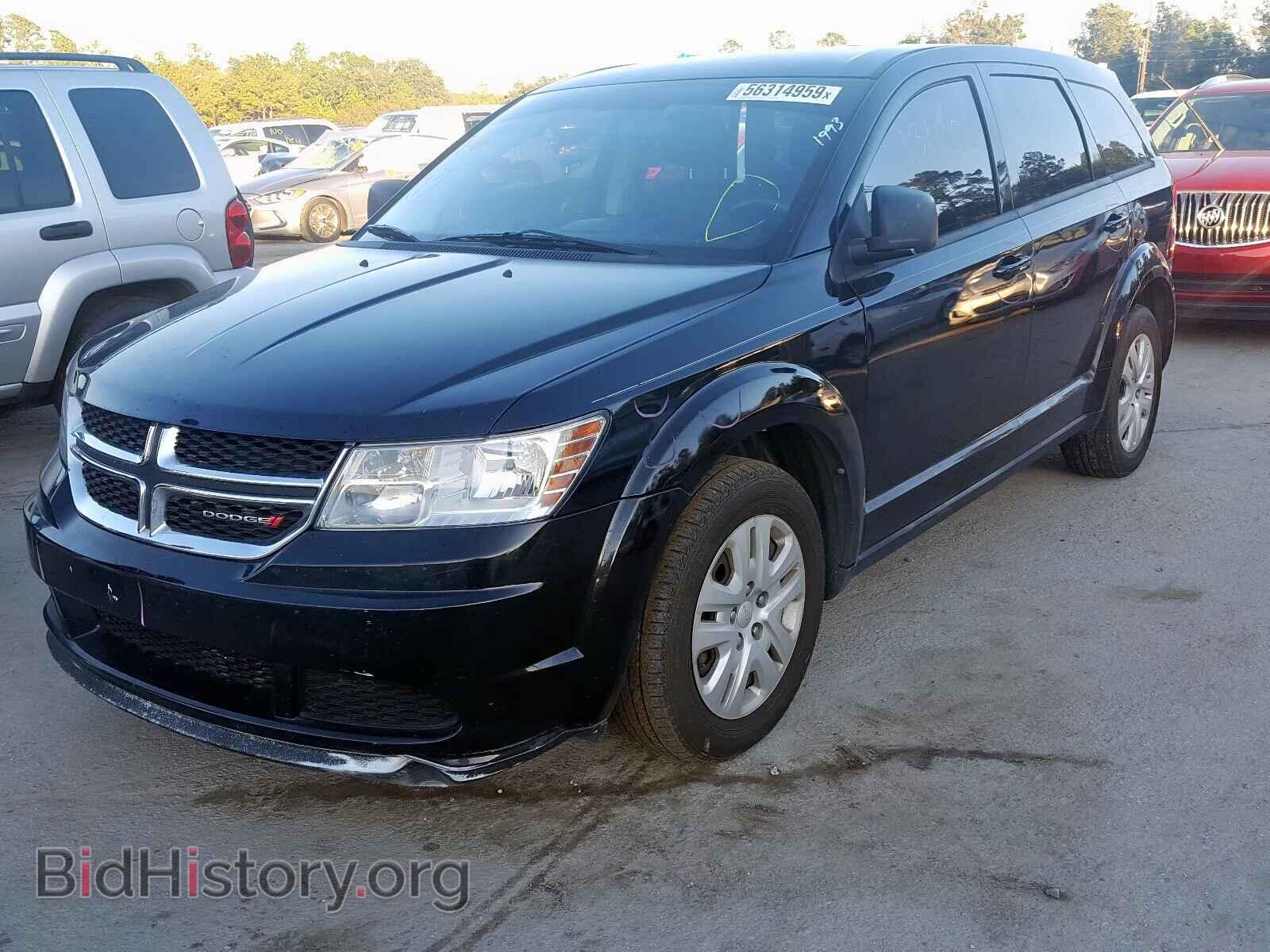 2014 DODGE JOURNEY - VIN: 3C4PDCAB1ET221993 - Фото 2