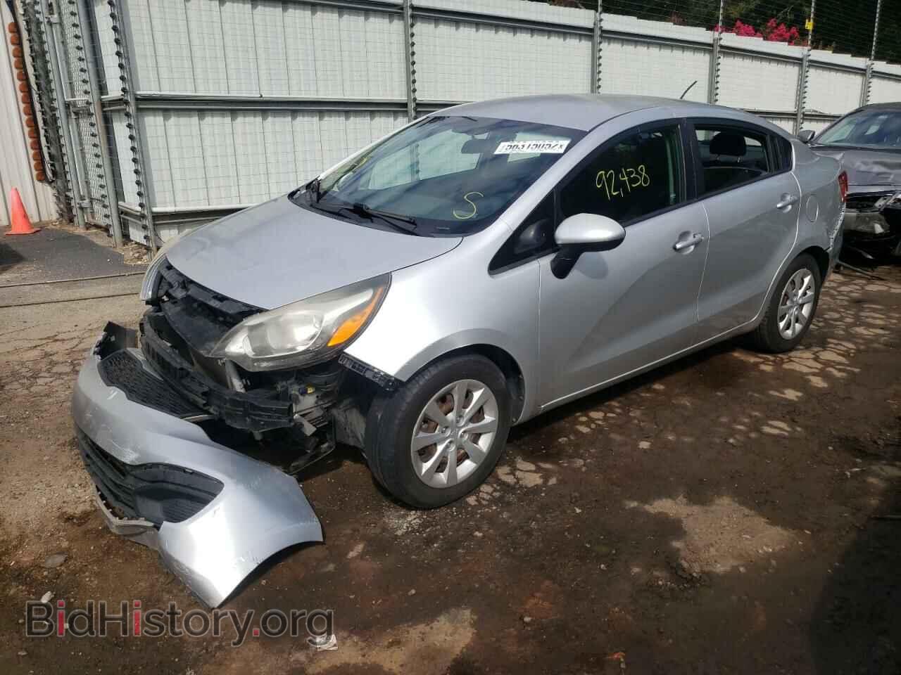 2013 KIA RIO - VIN: KNADM4A31D6266844 - Фото 2