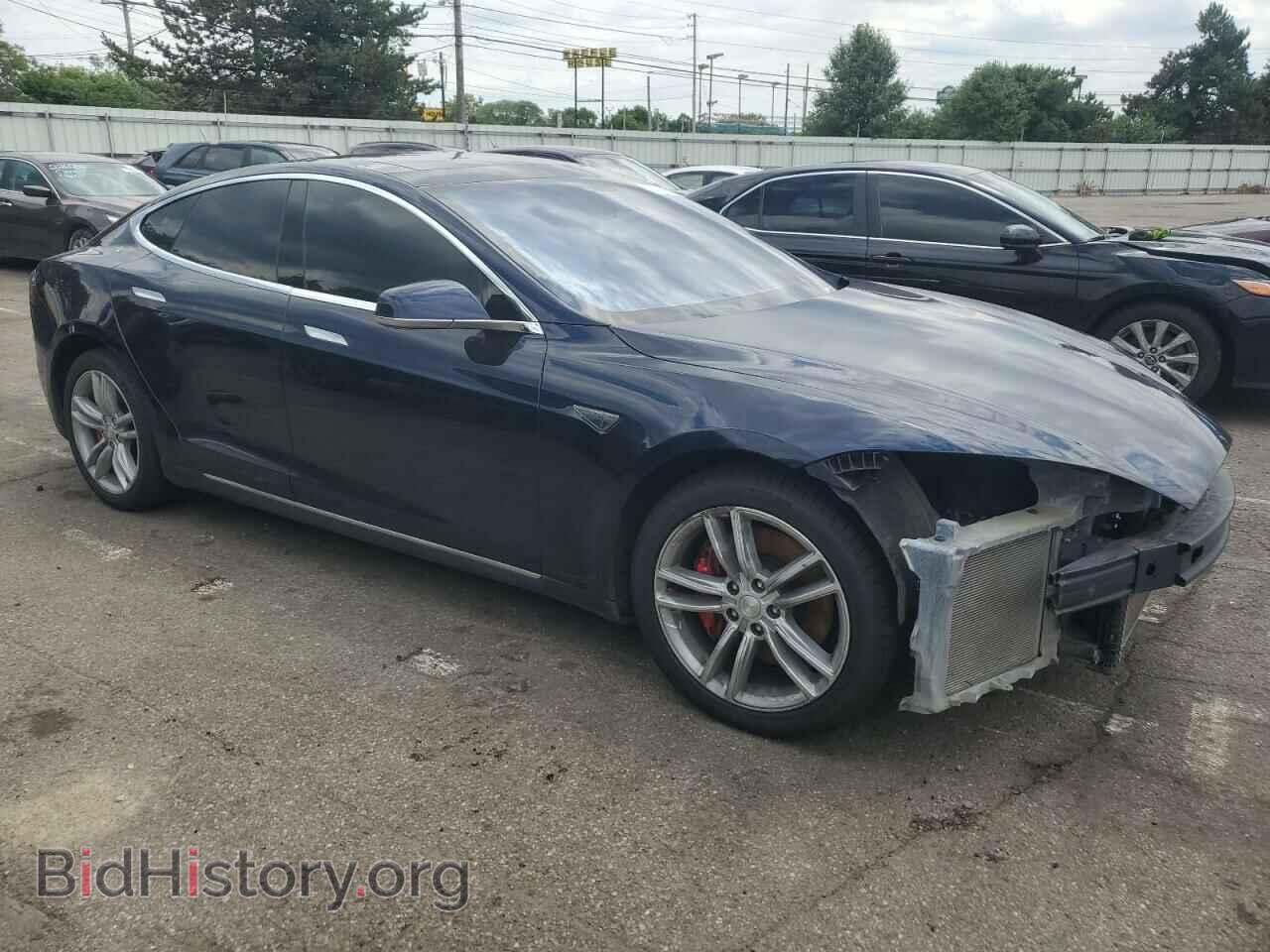 2014 TESLA MODEL S - VIN: 5YJSA1H17EFP36855 - Фото 4