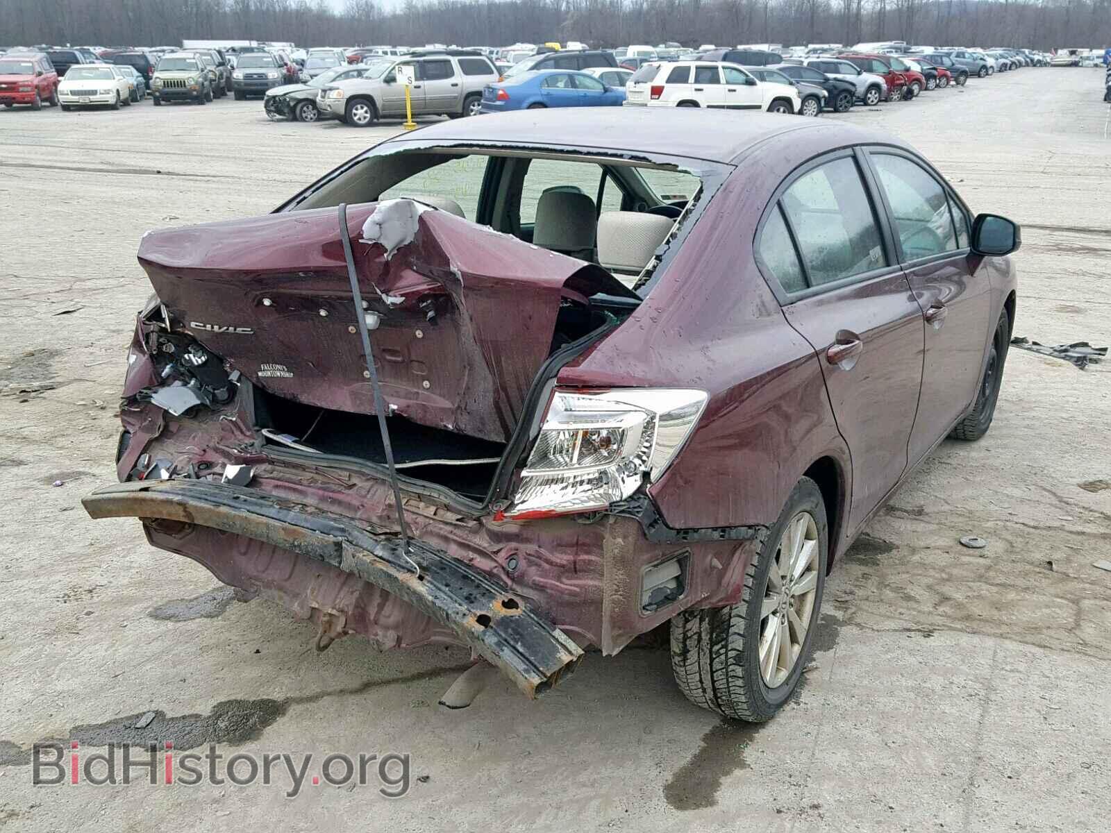 2012 HONDA CIVIC - VIN: 19XFB2F86CE385217 - Photo 4