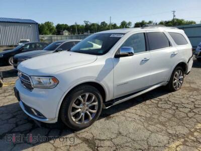 2016 Dodge DURANGO Citadel, white — VIN 1C4SDJET2GC402147, Copart