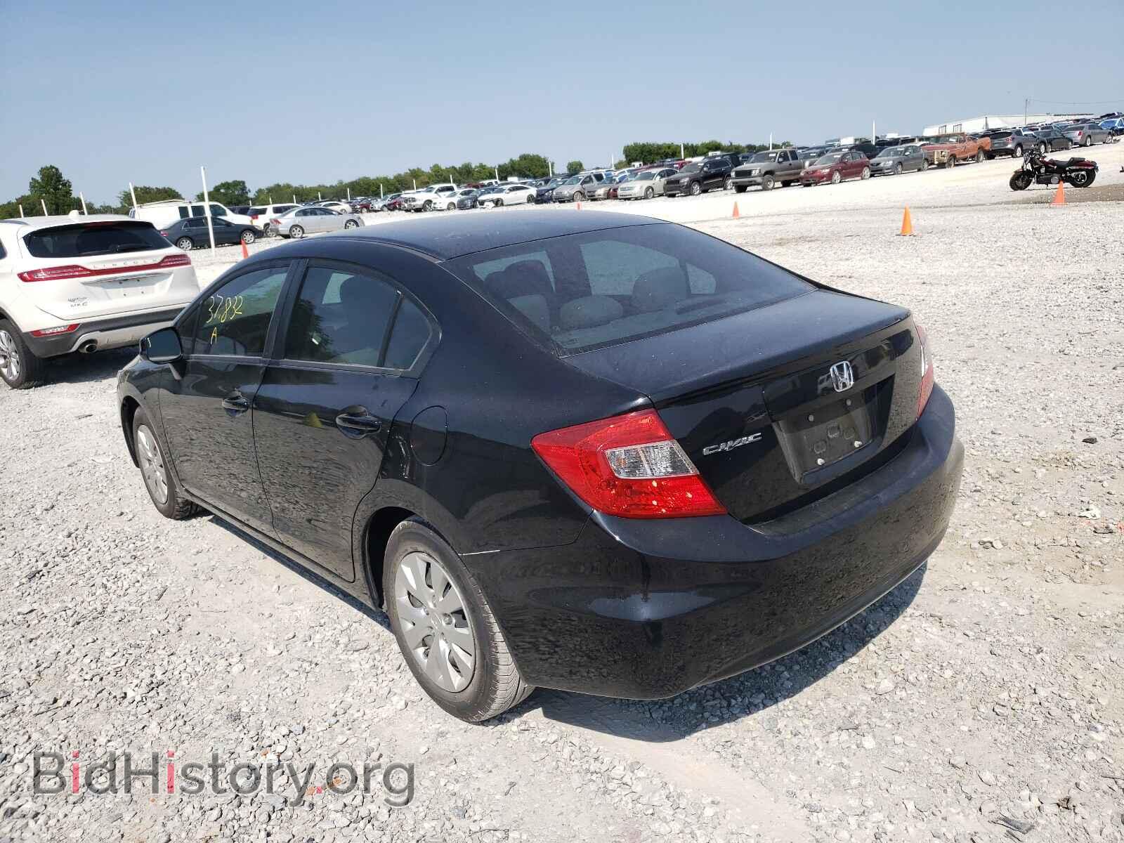 2012 HONDA CIVIC - VIN: 19XFB2F56CE075347 - Фото 3