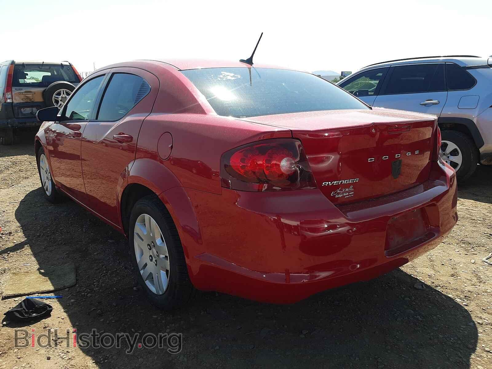 2014 DODGE AVENGER - VIN: 1C3CDZAB0EN130042 - Фото 3