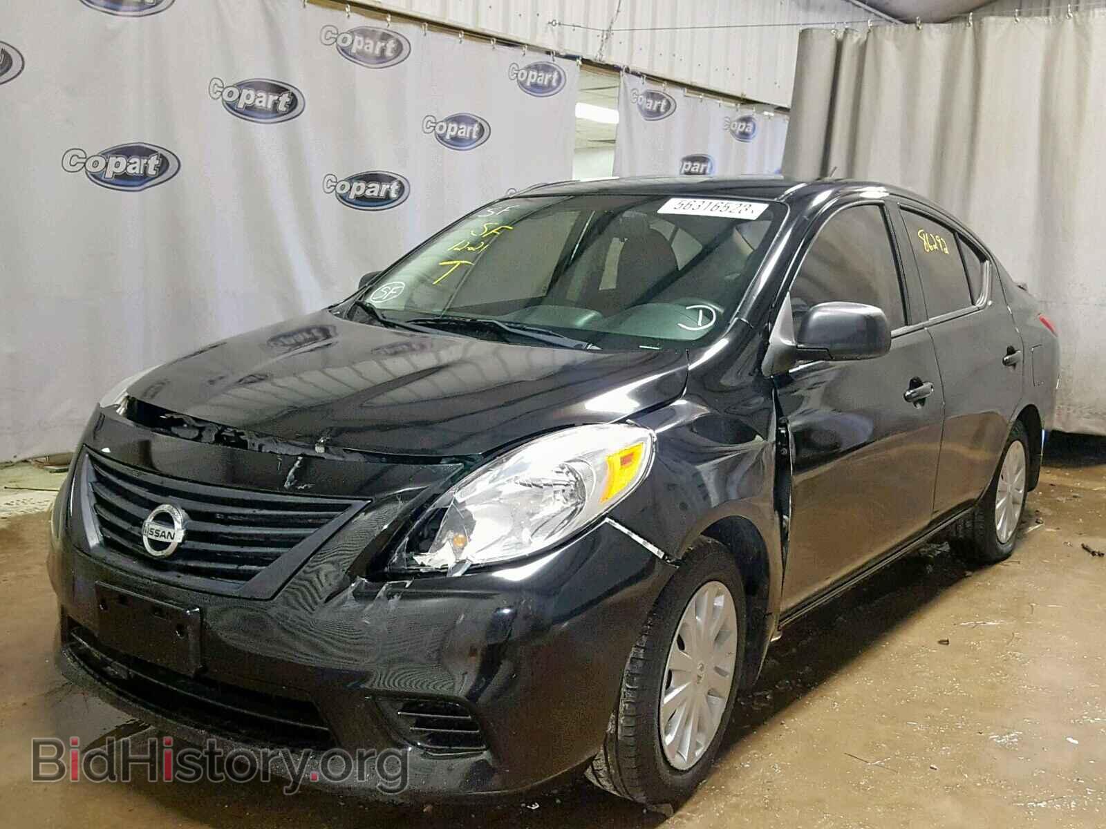2014 NISSAN VERSA - VIN: 3N1CN7AP1EL804033 - Фото 2