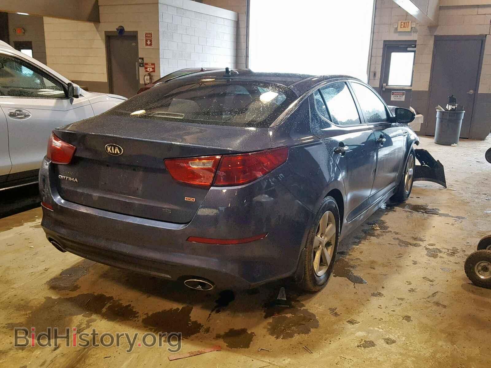 2015 KIA OPTIMA - VIN: KNAGM4A76F5606496 - Photo 4