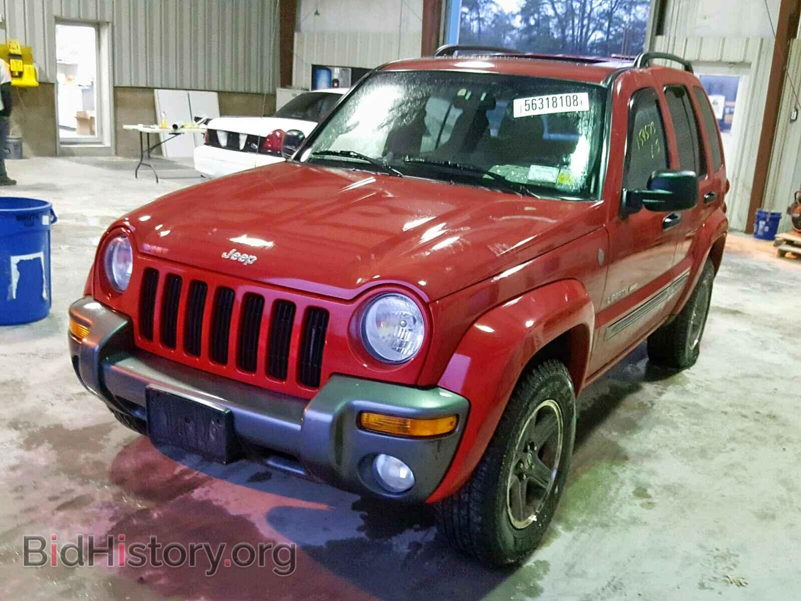 2004 JEEP LIBERTY SP - VIN: 1J4GL48K04W201414 - Фото 2
