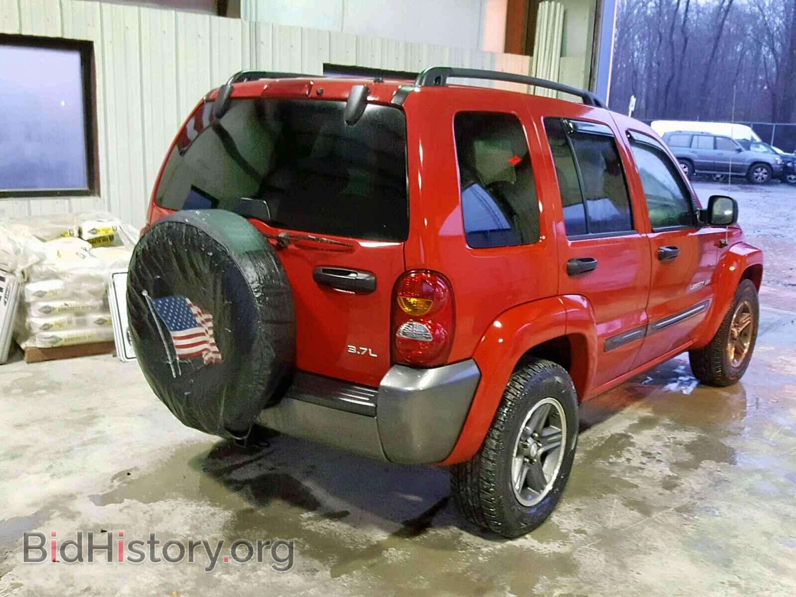 2004 JEEP LIBERTY SP - VIN: 1J4GL48K04W201414 - Фото 4