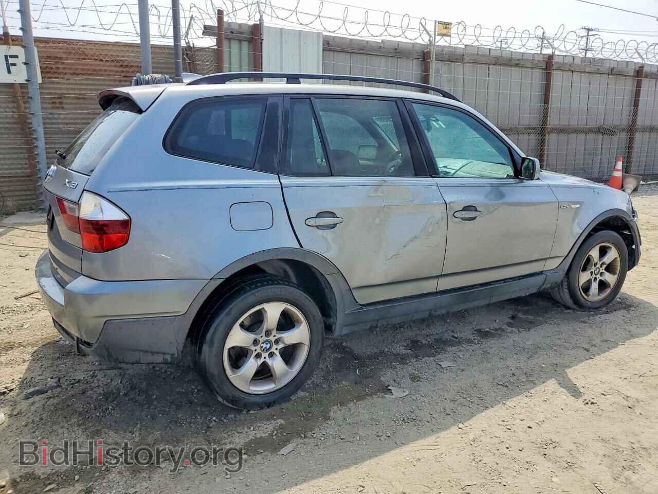 2007 BMW X3 - VIN: WBXPC934X7WF24052 - Фото 3