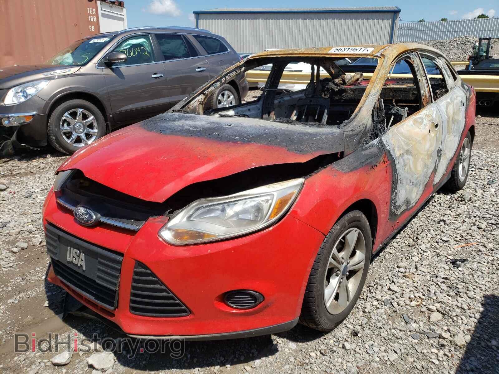 2014 FORD FOCUS - VIN: 1FADP3F27EL387391 - Фото 2