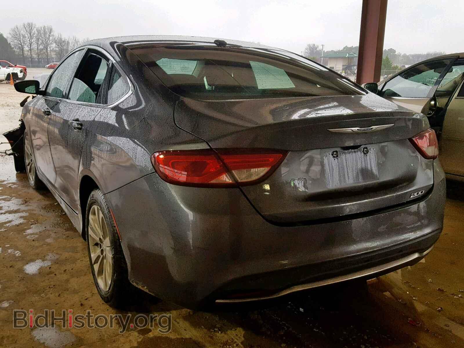 2016 CHRYSLER 200 - VIN: 1C3CCCAB0GN125488 - Фото 3