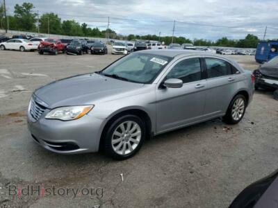 2013 Chrysler 200 Touring, silver — VIN 1C3CCBBB5DN683695, Copart