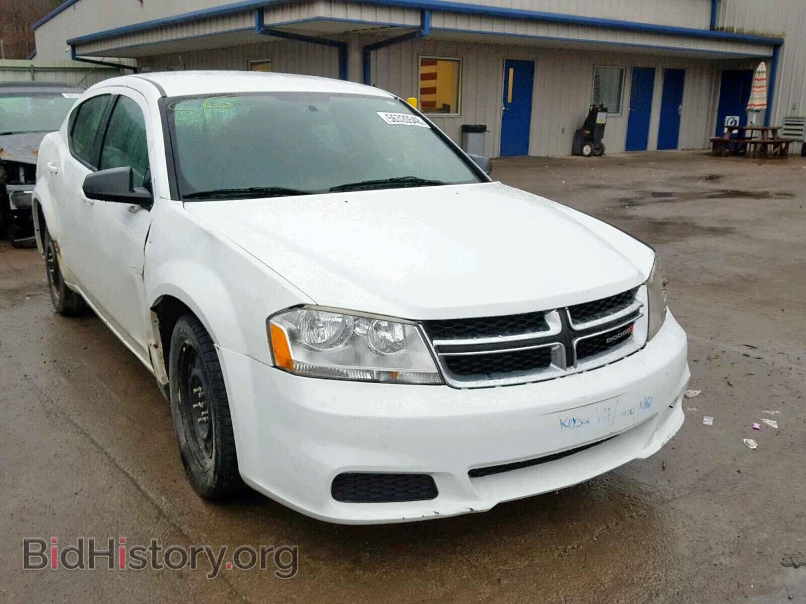 Фотография 1C3CDZAB2DN683127 - DODGE AVENGER 2013