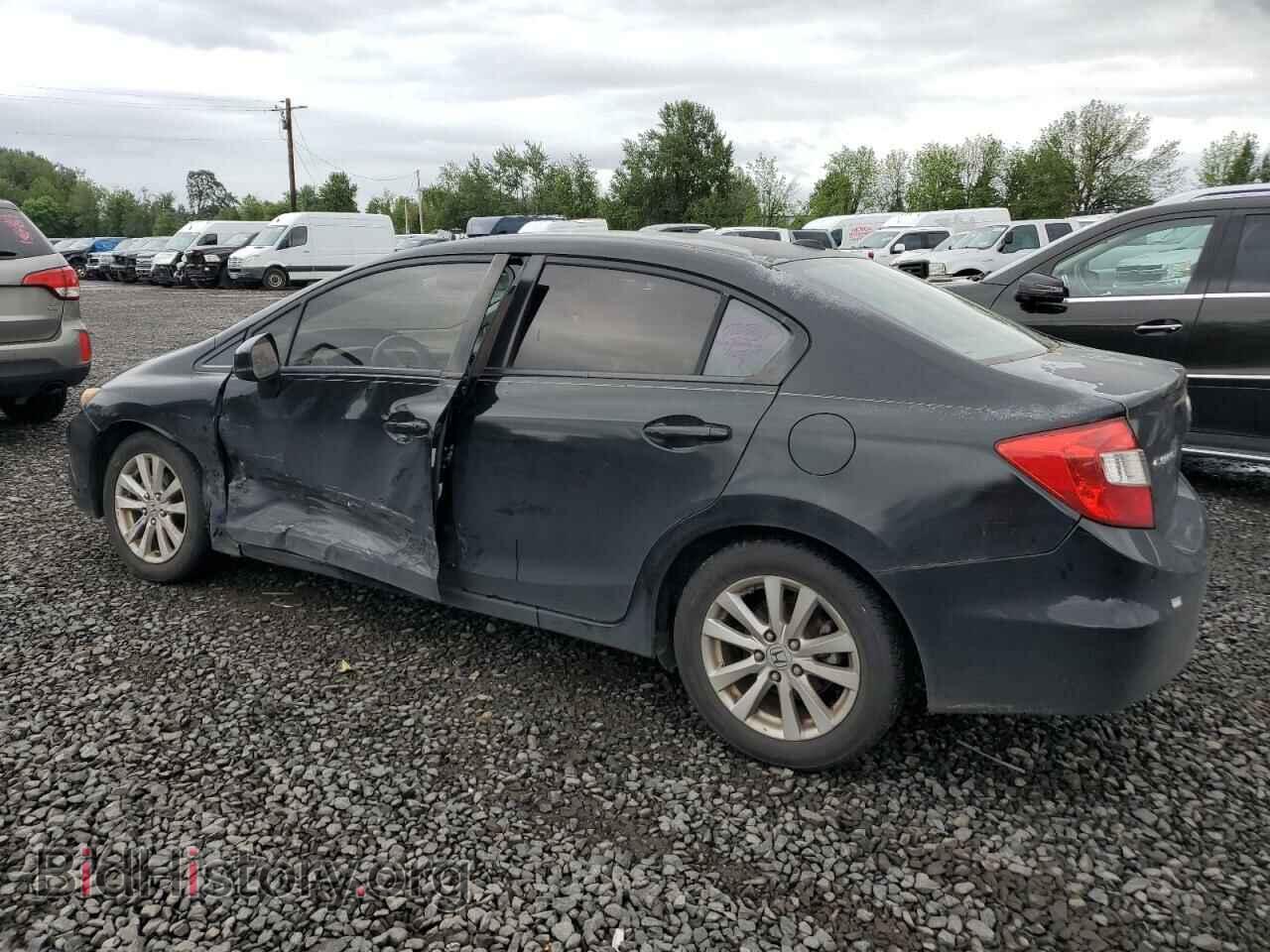 2012 HONDA CIVIC - VIN: 2HGFB2F93CH506607 - Фото 2
