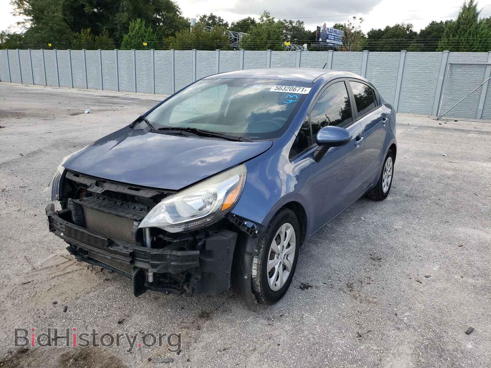 2016 KIA RIO - VIN: KNADM4A36G6554315 - Фото 2