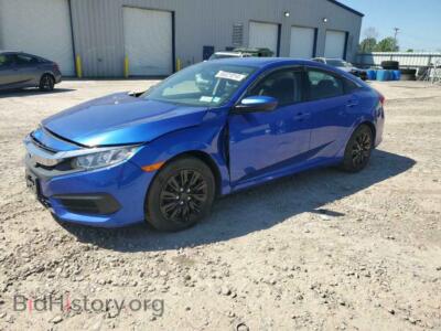 2017 Honda CIVIC LX, синий — VIN 19XFC2F52HE042270, Copart