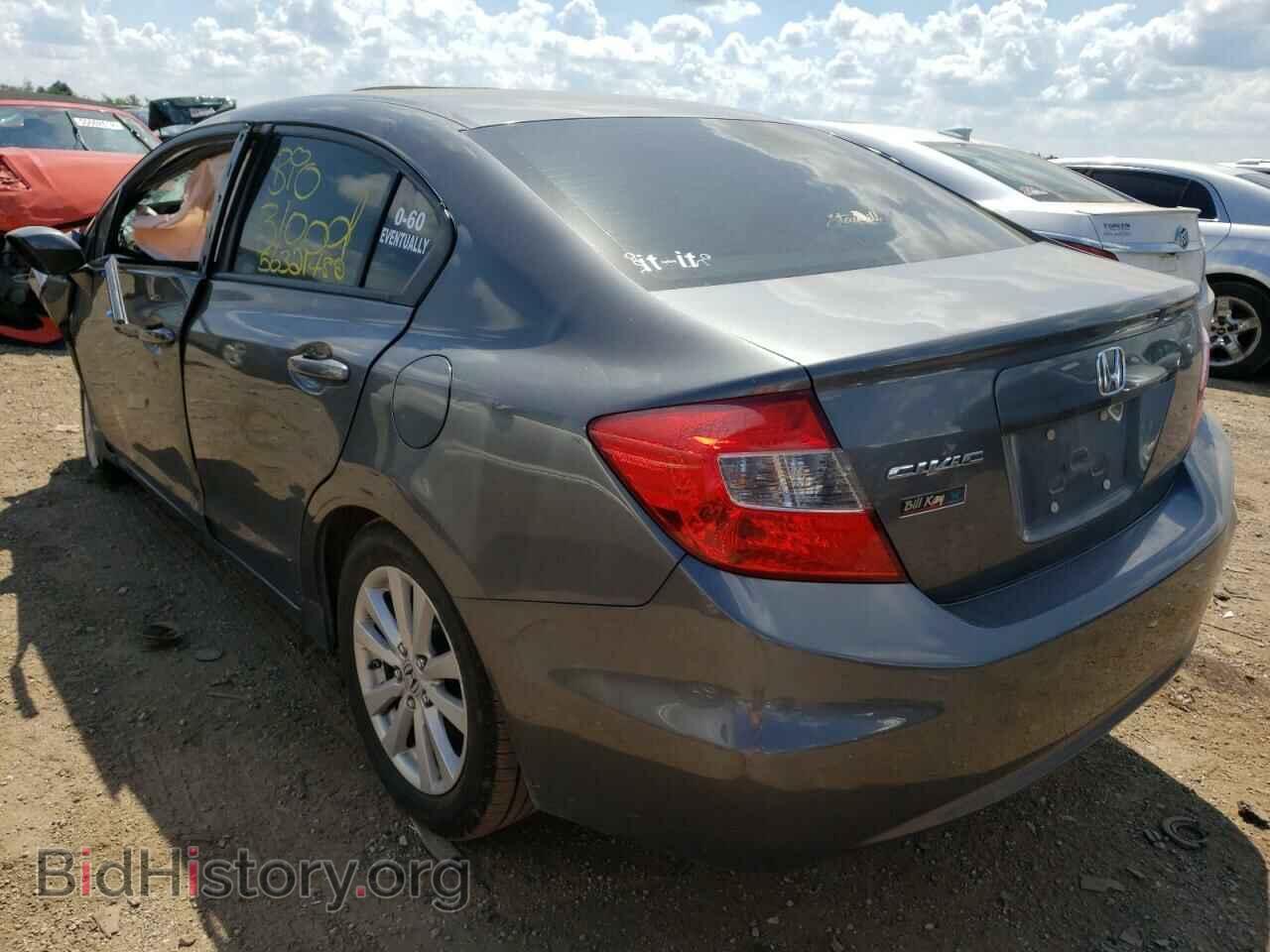 2012 HONDA CIVIC - VIN: 19XFB2F84CE069315 - Фото 3
