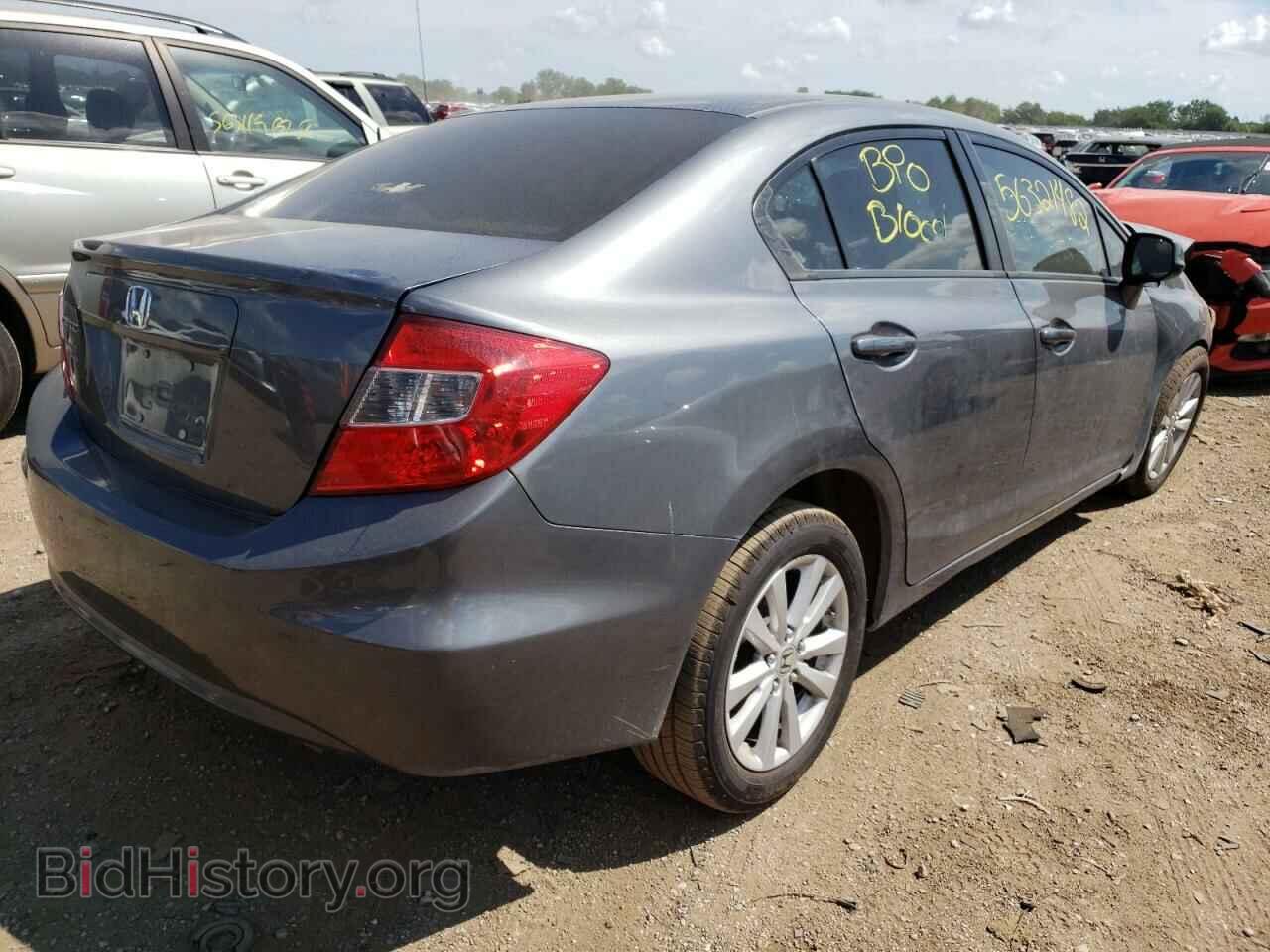 2012 HONDA CIVIC - VIN: 19XFB2F84CE069315 - Фото 4