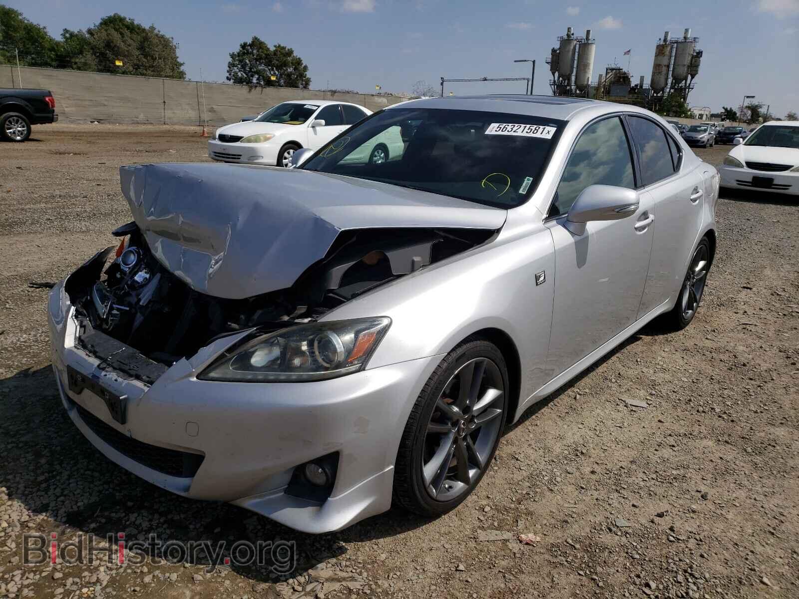 2011 LEXUS IS - VIN: JTHBF5C20B5142676 - Фото 2